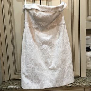 White House Black Market Strapless Sundress